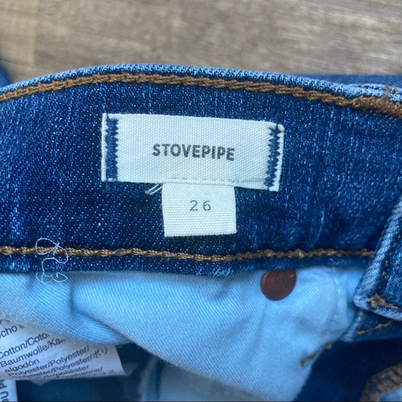 SOLD Madewell stovepipe jeans 26 - Picture 5 of 6